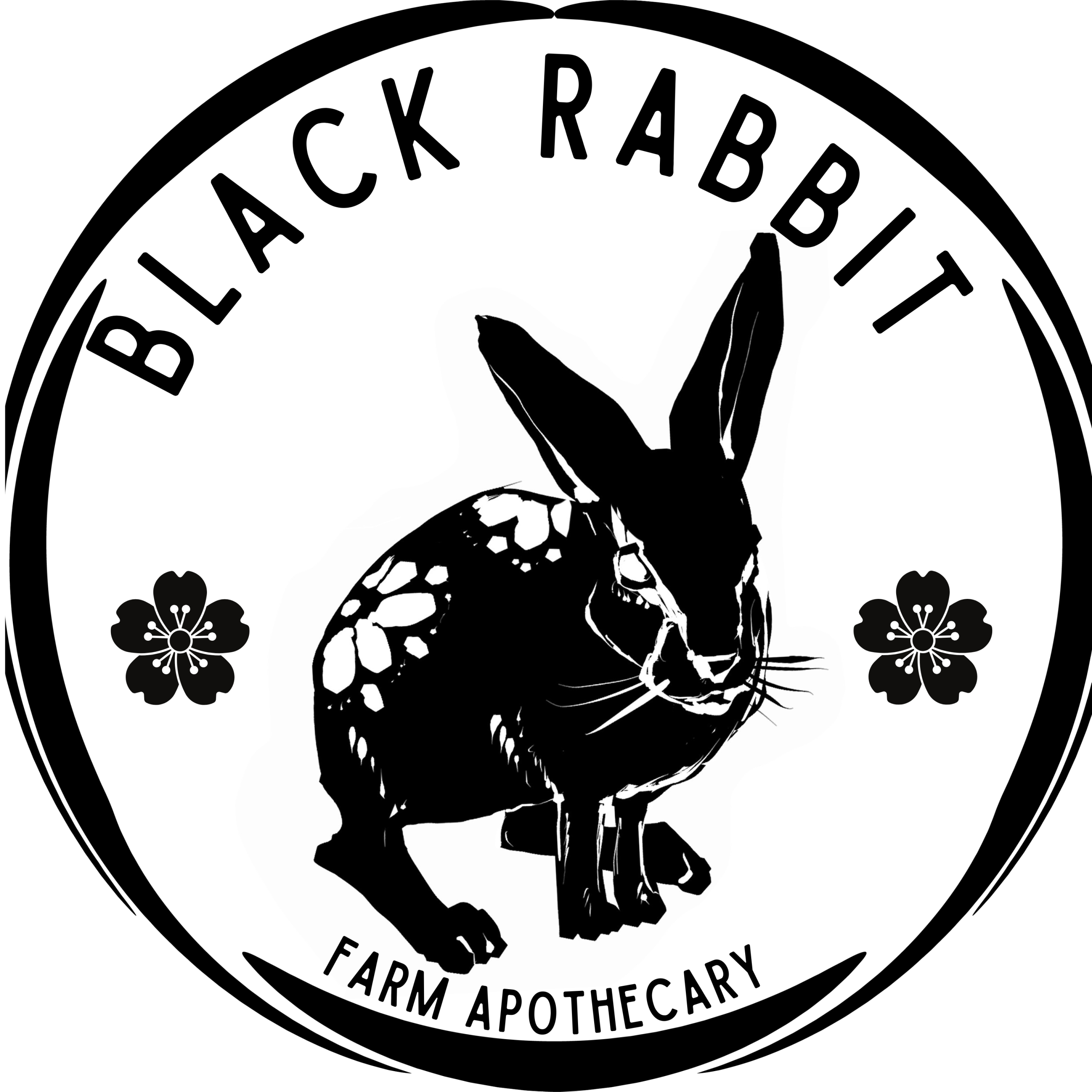 Black Rabbit Farm Apothecary square logo