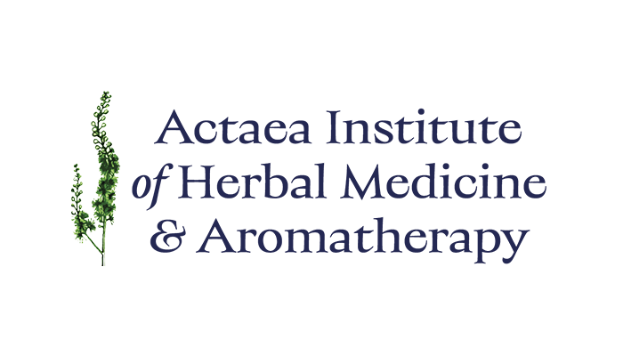 Actaea Institute of Herbal Medicine & Aromatherapy logo 700 x 400