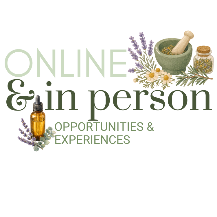 online and in person